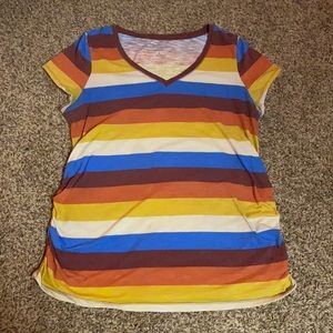 A:Glow Short Sleeve Maternity Top